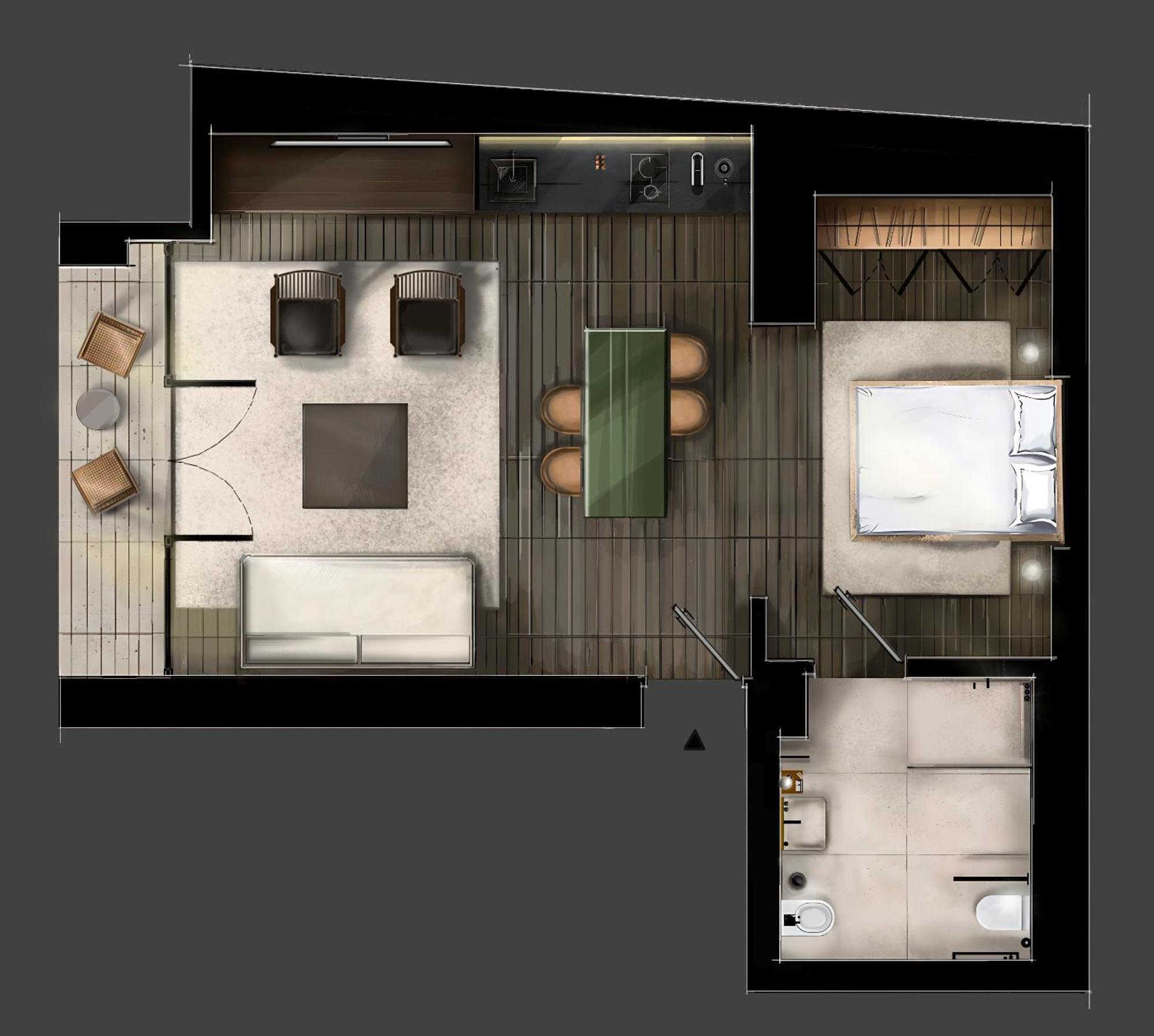 Master Trevi Aparthotel Рим Екстериор снимка